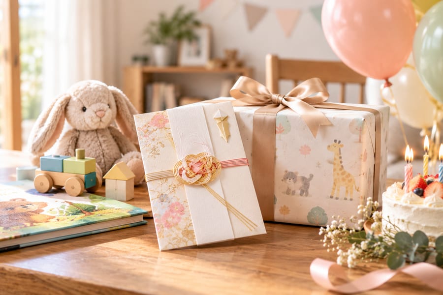 孫への誕生日祝いの相場｜年齢別の金額目安